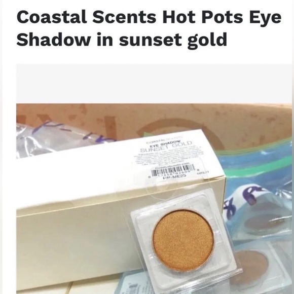 NWT! Bundle of 5 Individual Coastal Scents Eyeshadow Pots -INCLUDES A FREE GIFT - Picture 5 of 5
